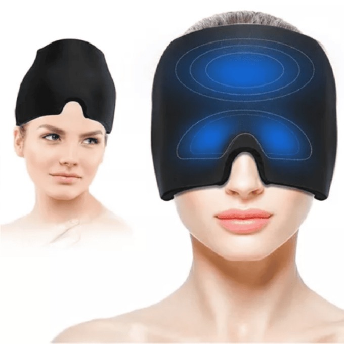 Miniatura 3 de Máscara Facial Sombrero Alivio Migraña G